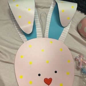 Happy everything rabbit hang up